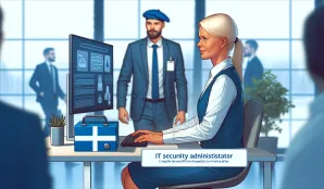 Image that illustrates Salary and Work for Security Administrator, IT