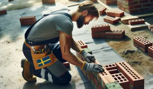 Image that illustrates Salary and Work for Bricklayers - Statsskuld.se