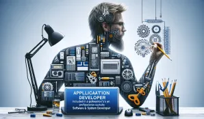 Image that illustrates Application Developer Salary and Job Opportunities