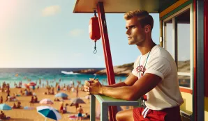 Image that illustrates Lifeguard: A Profession with Responsibility and Variety