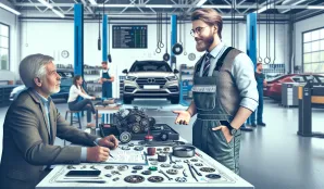 Image that illustrates Service Advisor, Car Workshop Salary and Working Conditions