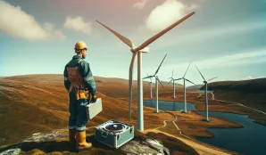 Image that illustrates Occupational Profile: Wind Turbine Technician