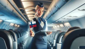 Image that illustrates Flight Attendant Salary and Career Information