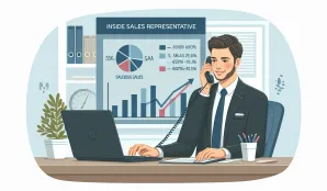 Image that illustrates Salary and Career for Inside Sales Representative, Business Sales Representative - Explore Opportunities and Statistics