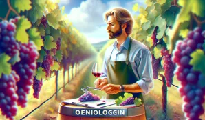 Image that illustrates Salary and Work as Oenologist