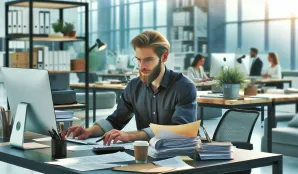 Image that illustrates Occupational Profile: Office Clerk