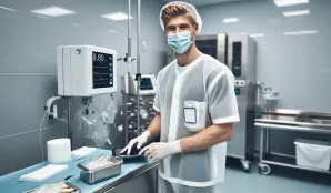 Image that illustrates Salary and Work as a Nursing Assistant, Sterilization Center