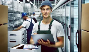 Image that illustrates Salary and Career Information for Freezer Warehouse Workers and Packers