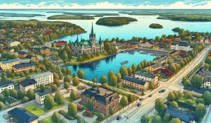 Bild som illustrerar Skattetrycket i Vetlanda kommun: Användning, utmaningar och levnadsstandard