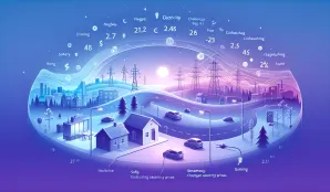 Image that illustrates Today's and Tomorrow's Electricity Prices in Sweden – May 27 and 28, 2024