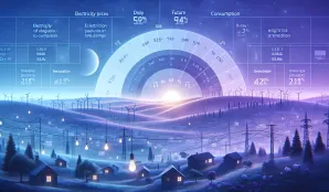 Image that illustrates Today's and Tomorrow's Electricity Prices in Sweden