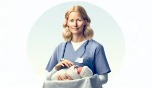 Image that illustrates Salary and Work as a Midwife – Everything You Need to Know