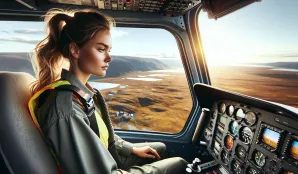 Bild som illustrerar Helikopterpilot: Lön och arbetsvillkor