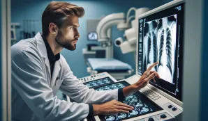 Image that illustrates Salary and Work as a Radiologist