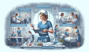 Image that illustrates Salary and Work for Nurses