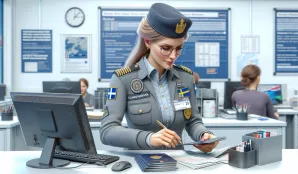 Image that illustrates Working as a Border Control Officer