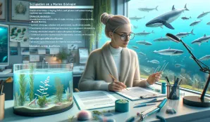 Image that illustrates Salary and Work for Marine Biologists