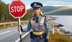 Image that illustrates The Role and Responsibilities of Traffic Police