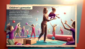 Image that illustrates Children's Gymnastics Instructors: Salary and Working Conditions