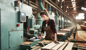 Image that illustrates Sawmill Operator: Salary, Job Description, and Job Opportunities