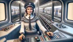 Image that illustrates Subway Train Driver: A Profession with Stable Income and Important Responsibilities