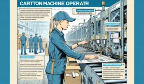 Image that illustrates Carton Machine Operator - Salary and Job Description