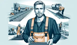 Image that illustrates Road Worker: Salary, Job Duties, and Job Opportunities