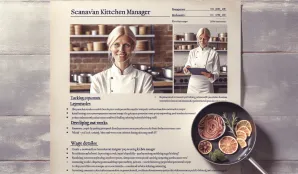 Image that illustrates Salary and Job Duties for Kitchen Managers