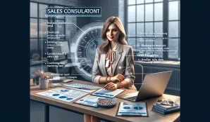 Image that illustrates Sales Consultant: Salary and Job Description