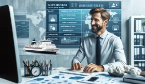 Image that illustrates Salary and Work as Ship Brokers - A Comprehensive Guide