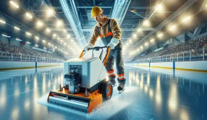 Image that illustrates Ice Resurfacer Operator: Salary, Job Duties, and Education