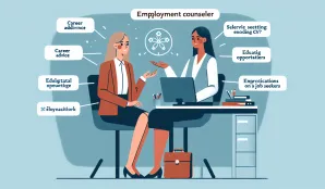 Image that illustrates Salary and Work as a Career Counselor - Statsskuld.se