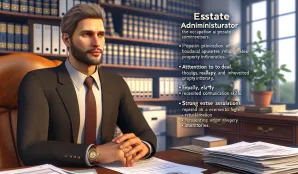 Image that illustrates Salary and Work as an Estate Administrator - What You Need to Know