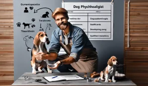 Image that illustrates What Does it Mean to Work as a Dog Psychologist?