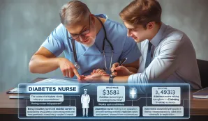 Image that illustrates Salary and Working Conditions for Diabetes Nurses