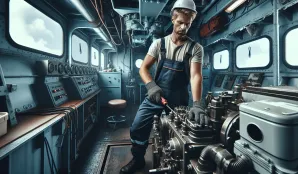 Image that illustrates Engine Room Assistant – Salary and Work