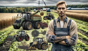 Image that illustrates Agricultural Machinery Operators: Salary and Job Description