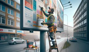 Image that illustrates Salary and Working Conditions for Poster Installers - Read about Salary Statistics and Job Information