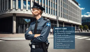 Image that illustrates Ambassador Guards: Salary and Working Conditions