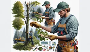 Image that illustrates Salary Statistics and Career Information for Arborists