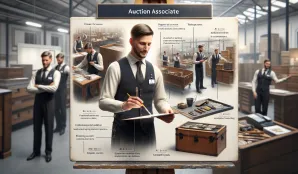 Image that illustrates Salary and Work for Auction Assistant