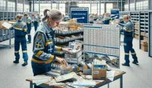 Image that illustrates Salary and Work as a Foreign Mail Clerk - Everything You Need to Know