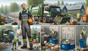 Image that illustrates Overview of the profession as an Environmental Worker in Waste Management