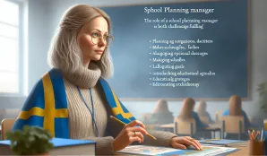 Image that illustrates Salary and Work for Planning Manager in School - Learn About the Profession and Salary Statistics