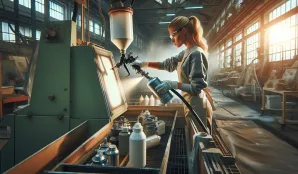 Image that illustrates Salary and Work for Machine Spray Painters - Job Information and Statistics