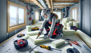 Image that illustrates Insulation Worker: Salary, Job Description, and Career Opportunities