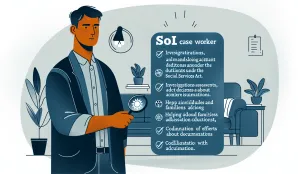 Image that illustrates Salary and Working Conditions for SoL Case Workers