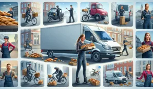 Image that illustrates Bread Delivery Driver: Salary, Work, and Future Prospects