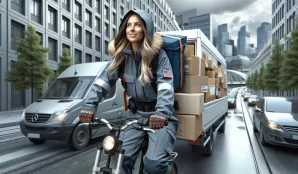 Image that illustrates What Does it Mean to Work as a Delivery Driver?