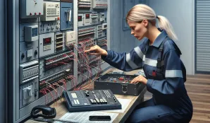 Image that illustrates Salary and Job Description for Telecommunications Technician - Explore Job Opportunities and Salary Statistics